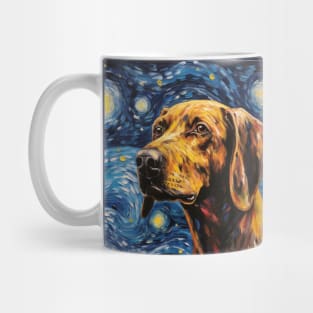 Plott hound Painting Mug